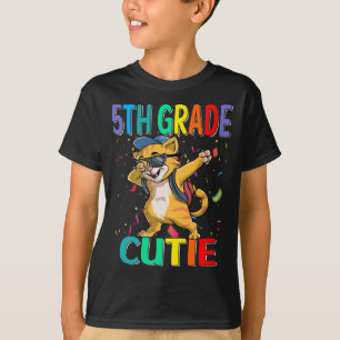 T-Shirt 5 Grau Cutie Cat