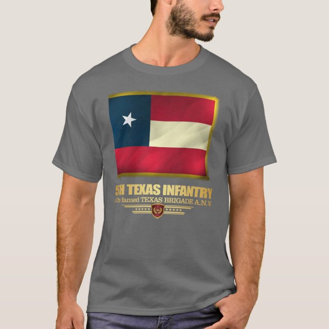 T-shirt 5 Texas Infantry (Frente)