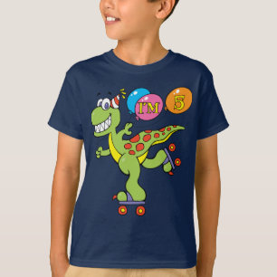 T-shirt 5o Dinossauro do aniversário