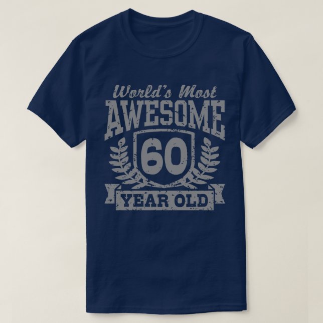 T-shirt 60º aniversário (Frente do Design)