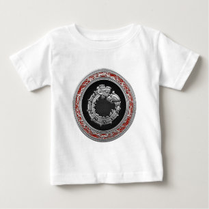 T-shirt [600] Deus Serpente Quetzalcoatl [Prata]
