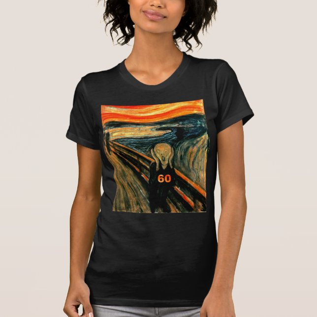 T-shirt 60th Presentes de aniversário (Frente)