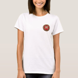 T-shirt [700] Bull voada Babylonian Lamassu [3D]