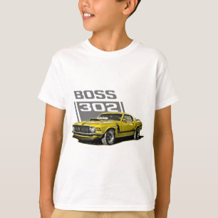 T-shirt 70 amarelo do chefe 302