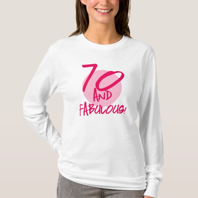 T-shirt 70 E Fabuloso (Frente)