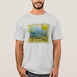T-shirt 70 são celestiais