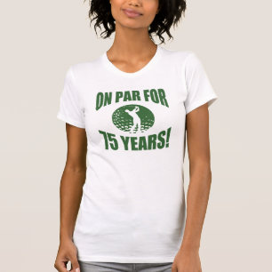T-shirt 75º aniversário do Golfer