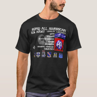 T-shirt 82nd Toda americano