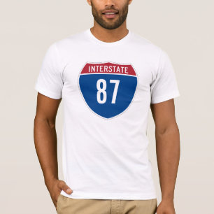 T-shirt 87 de um estado a outro