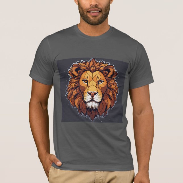 T-Shirt 8K lion Sticker Edition (Frente)