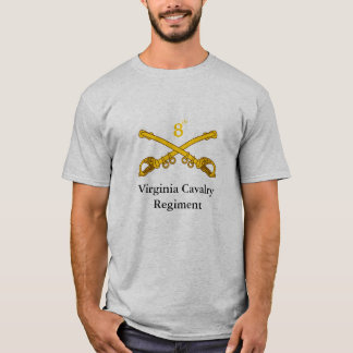 T-shirt 8o Regimento de cavalaria de Virgínia