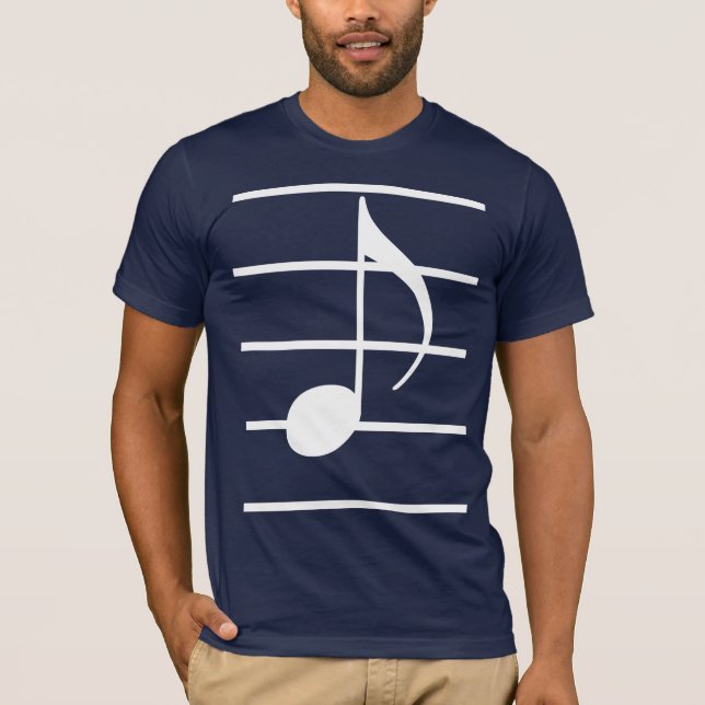 T-shirt 8th note (Frente)