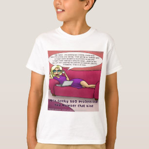 T-shirt 900 Números Geeky SEO Girls Foram 