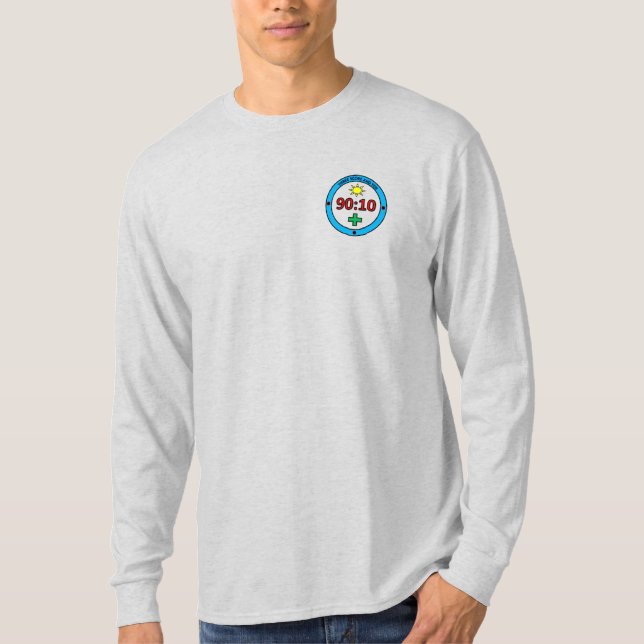 T-Shirt 90:10 masculino (Frente)