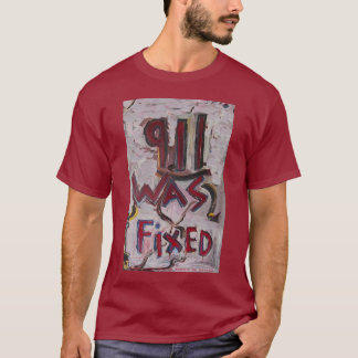 T-SHIRT 911 FOI CORRIGIDO BRANCO