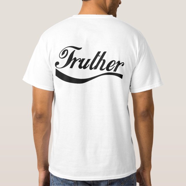 T-shirt 9/11 de tshirt de Truther (Verso)
