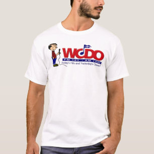 T-shirt A14 - Logotipo T do anunciador de CDO grande