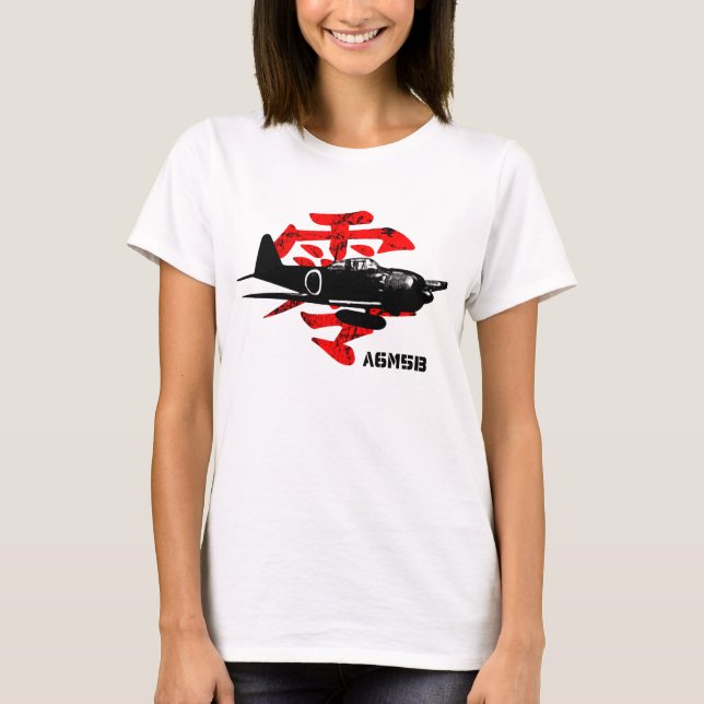 T-shirt A6M Zero (Frente)