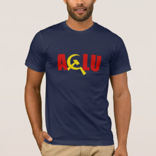 T-shirt A ACLU é comunista