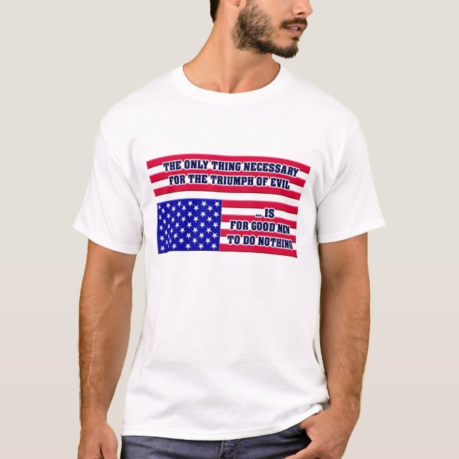 T-shirt A aflição de América (Frente)