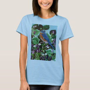 T-shirt A alegria de Jam Bluebird