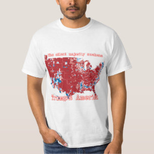 T-shirt A América do trunfo: A maioria silenciosa já nã