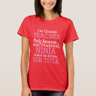 T-shirt Á apreciação engraçada do professor de escola