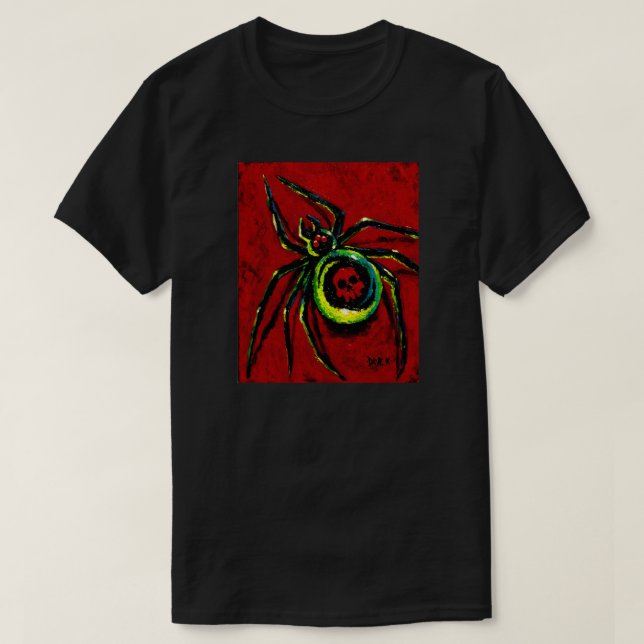 T-shirt a aranha (Frente do Design)