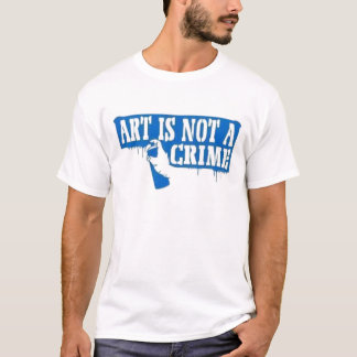 T-shirt A arte não é um crime