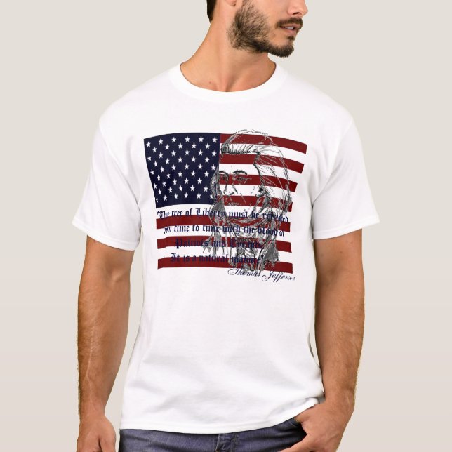 T-shirt "A árvore da liberdade deve ser refresca… (Frente)