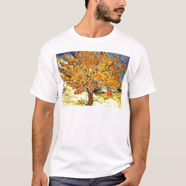T-shirt A Árvore de Morango, Vincent Van Gogh (Frente)