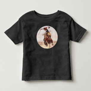 T-shirt "A Bad Hoss", Bucking Bronco