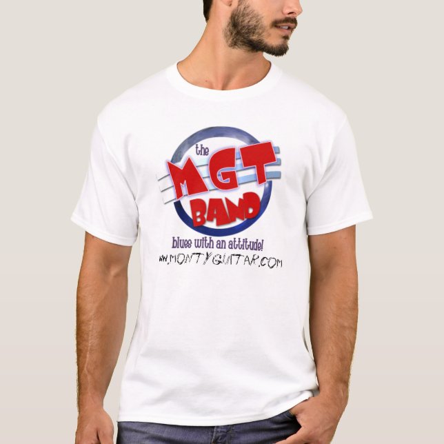 T-shirt A banda de MGT (Frente)