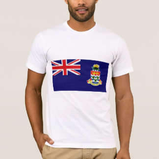 T-shirt A bandeira de ilha de caimão