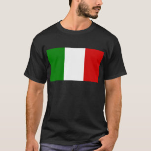 T-shirt A bandeira de Italia