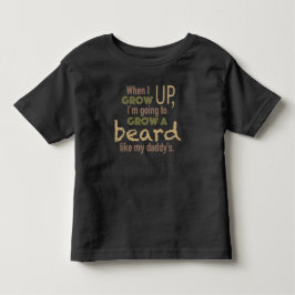T-shirt A barba gosta de meu pai