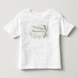 T-shirt A batalha de Trafalgar, o 21 de outubro de 1805, o