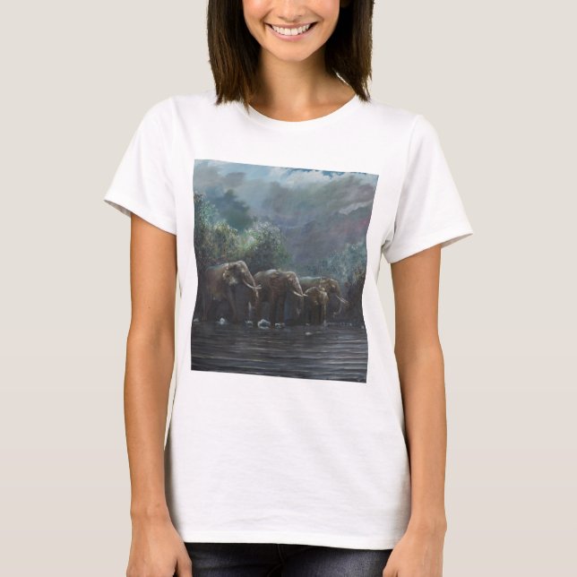 T-shirt A boa vinda molha 1990 (Frente)