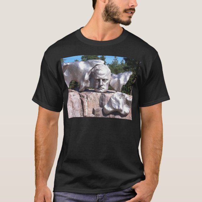 T-shirt A cabeça de Sibelius (Frente)