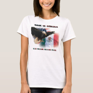 T-shirt A camisola de alças da mulher - feita em América