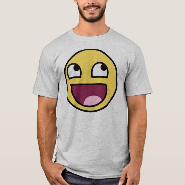 T-shirt a cara épico (Frente)
