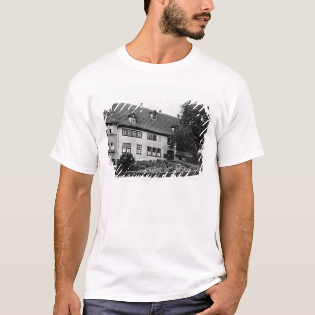 T-shirt A casa de Johann Sebastian Bach (Frente)
