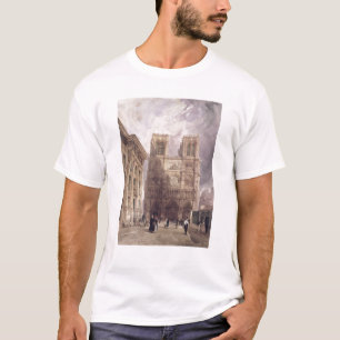 T-shirt A catedral de Notre Dame, Paris, 1836