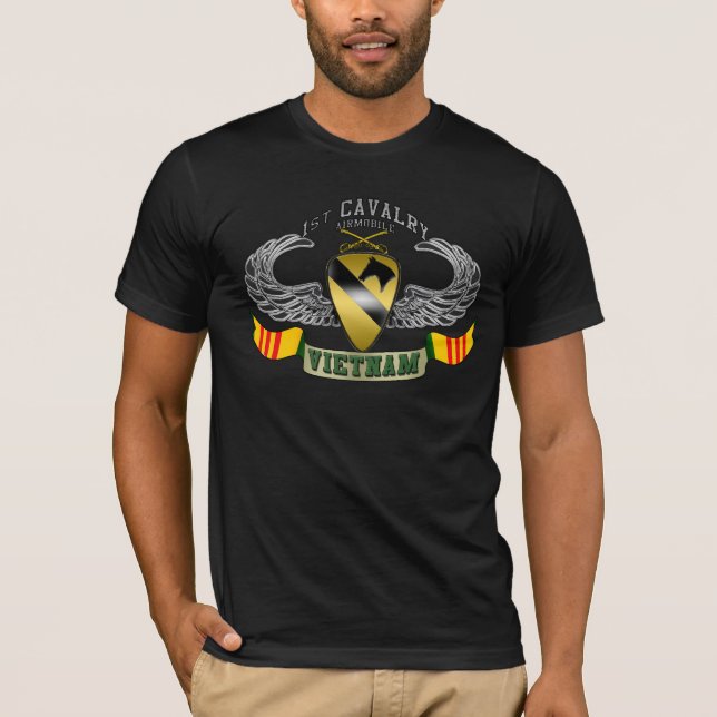 T-shirt ?a cavalaria - VN Airmobile (Frente)