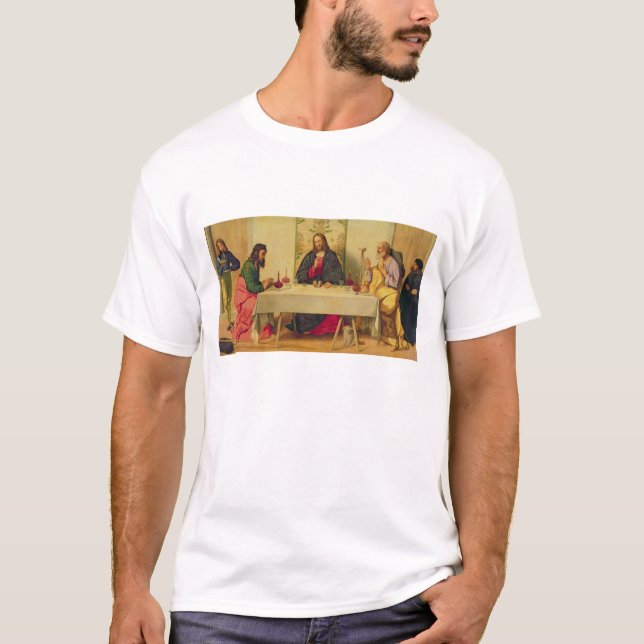 T-shirt A ceia em Emmaus, 1520 (óleo em canvas) (Frente)