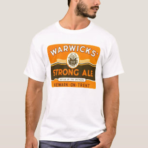 T-shirt A cerveja inglesa forte de Warwicks