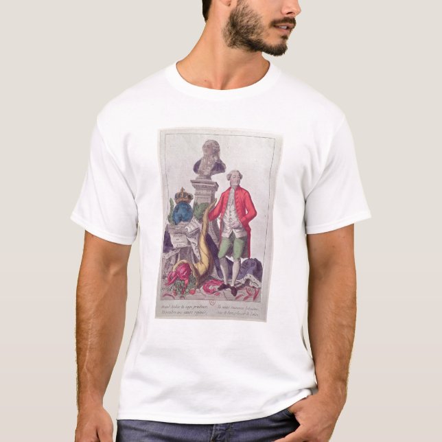T-shirt A chamada Jacques Necker do 16 de julho de 1789 (Frente)