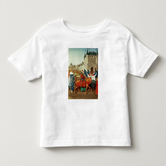 T-shirt A chegada de Charles V em Paris (Frente)