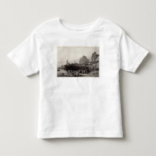 T-shirt A cidade da água de Colônia, gravada por M.J.