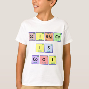 T-shirt A ciência é legal